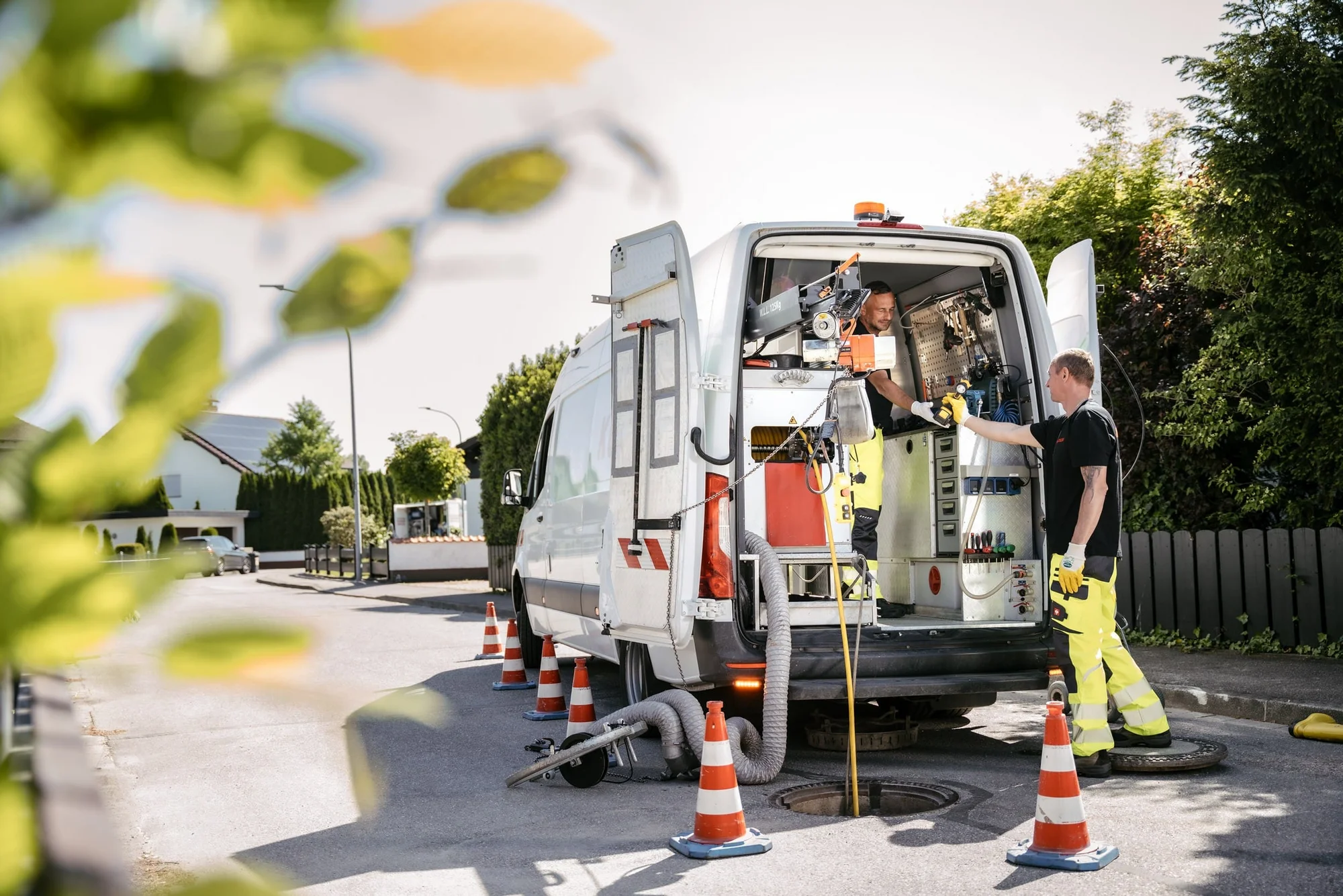 Kanalreinigung in Weng mit moderner Technik