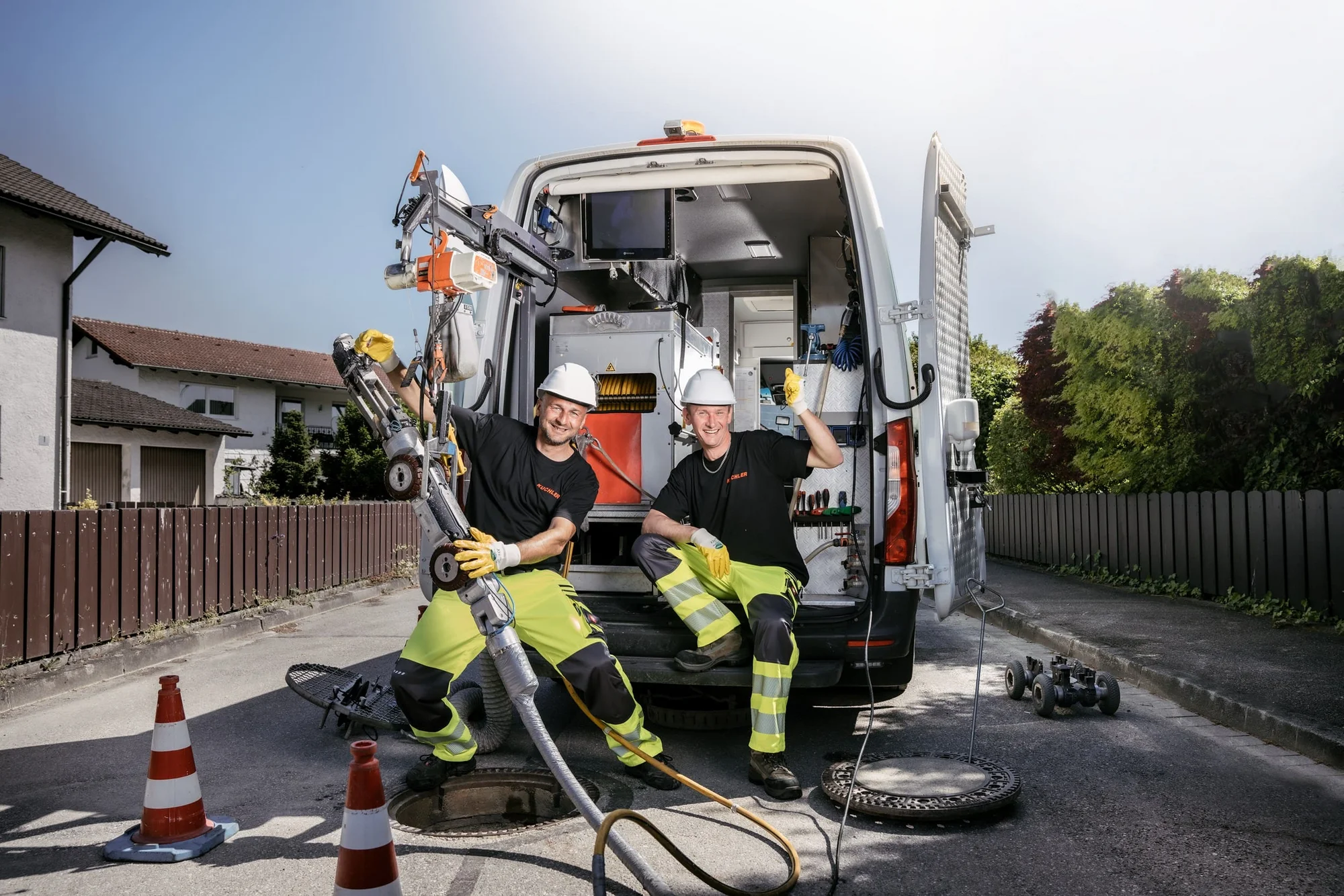 Leistungen für Kanal und Rohr in Weng